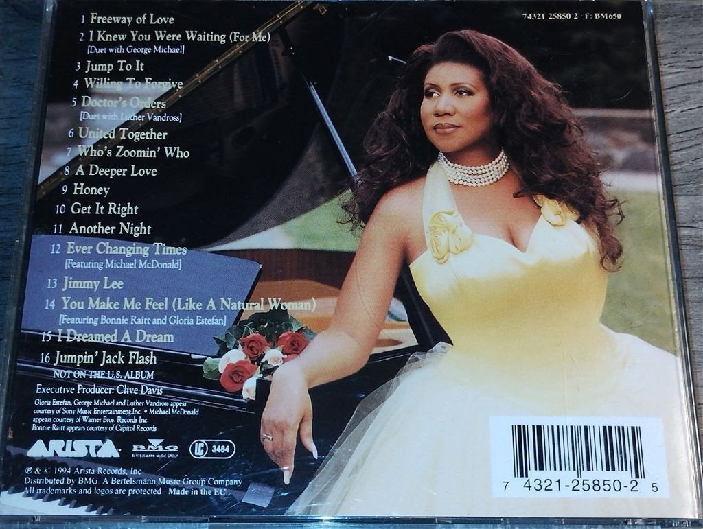 Aretha Franklin - Greatest Hits 1980-1994, Ophalen of Verzenden, Zo goed als nieuw