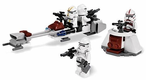 Lego Star Wars 7655 Clone Troopers Battle Pack, Ophalen of Verzenden, Gebruikt, Complete set, Lego