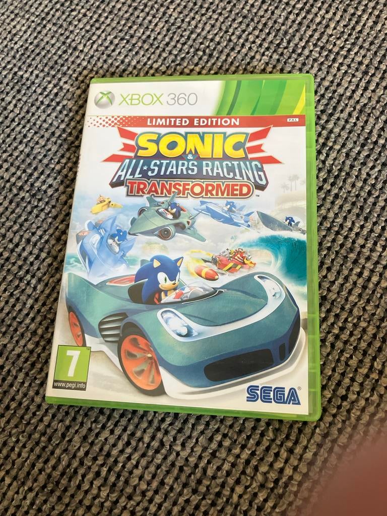 Sonic & All-Stars Racing Transformed - Xbox 360, Ophalen, Gebruikt, Racen en Vliegen, Eén computer