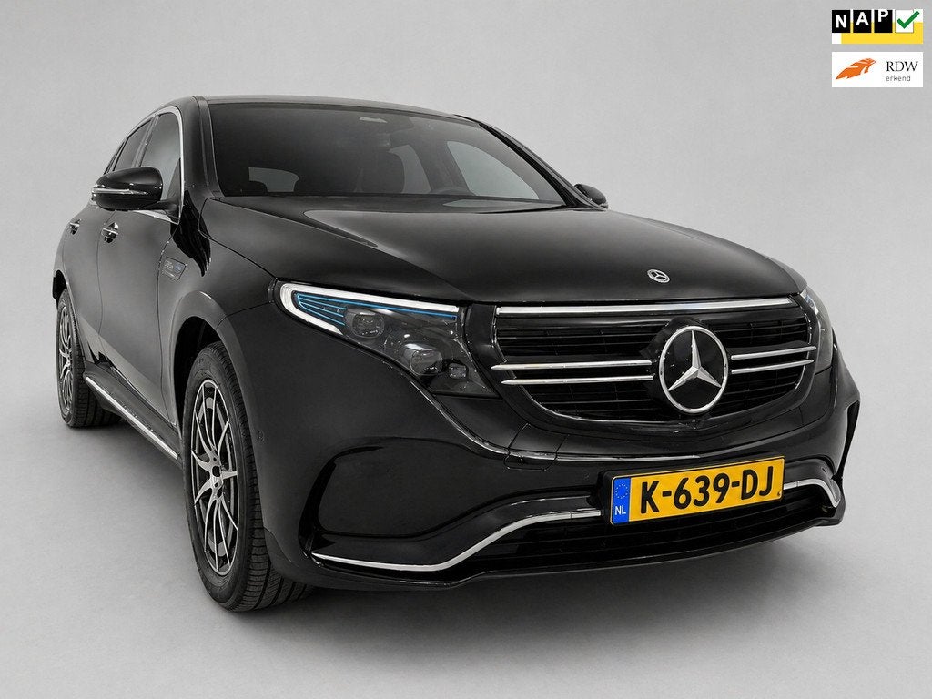 Mercedes-Benz EQC 400 4MATIC Business Solution AMG 80 kWh -, Zwart, 80 kWh, 1333 min, Zwart