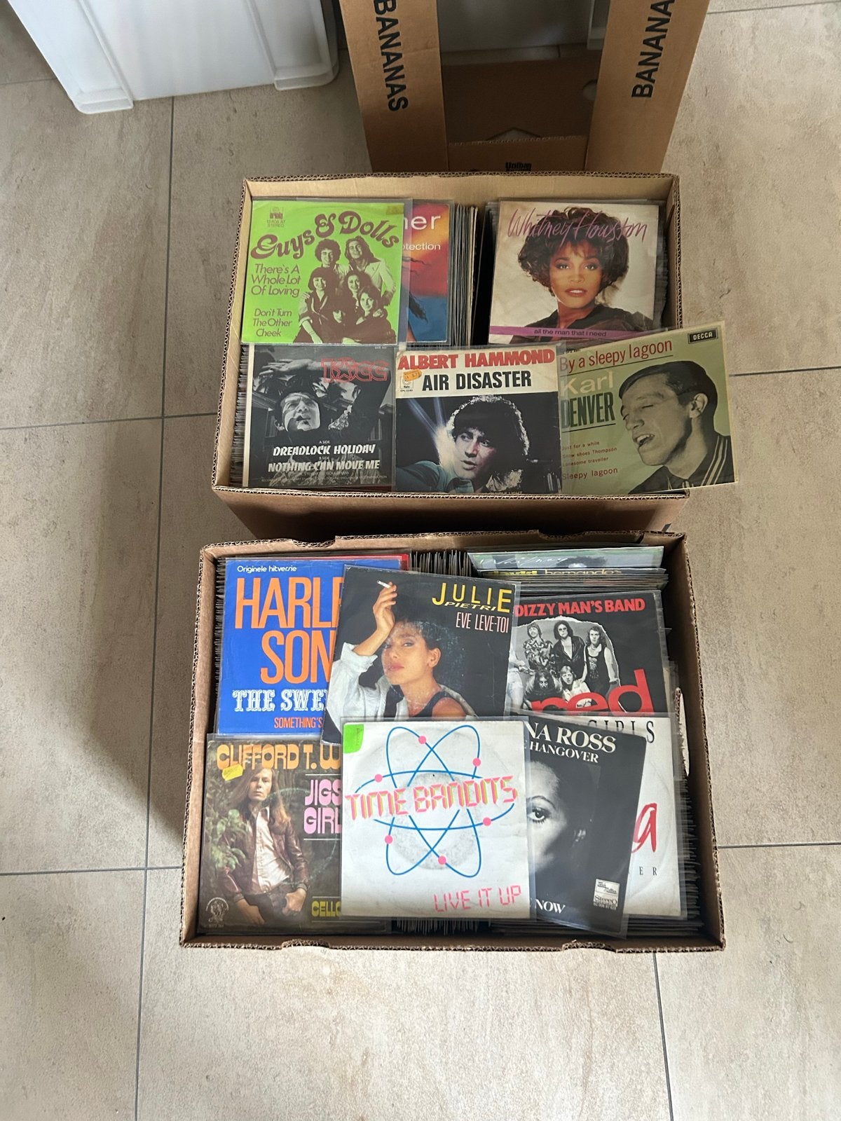 Grote collectie 7 inch singles - Pop, Rock, Soul, Ophalen, Gebruikt, 7 inch, Pop