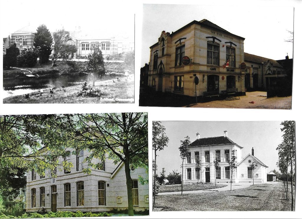 zuidland  4x  nissewaard  1ans+3foto's, 1960 tot 1980, Verzenden, Foto, Zo goed als nieuw