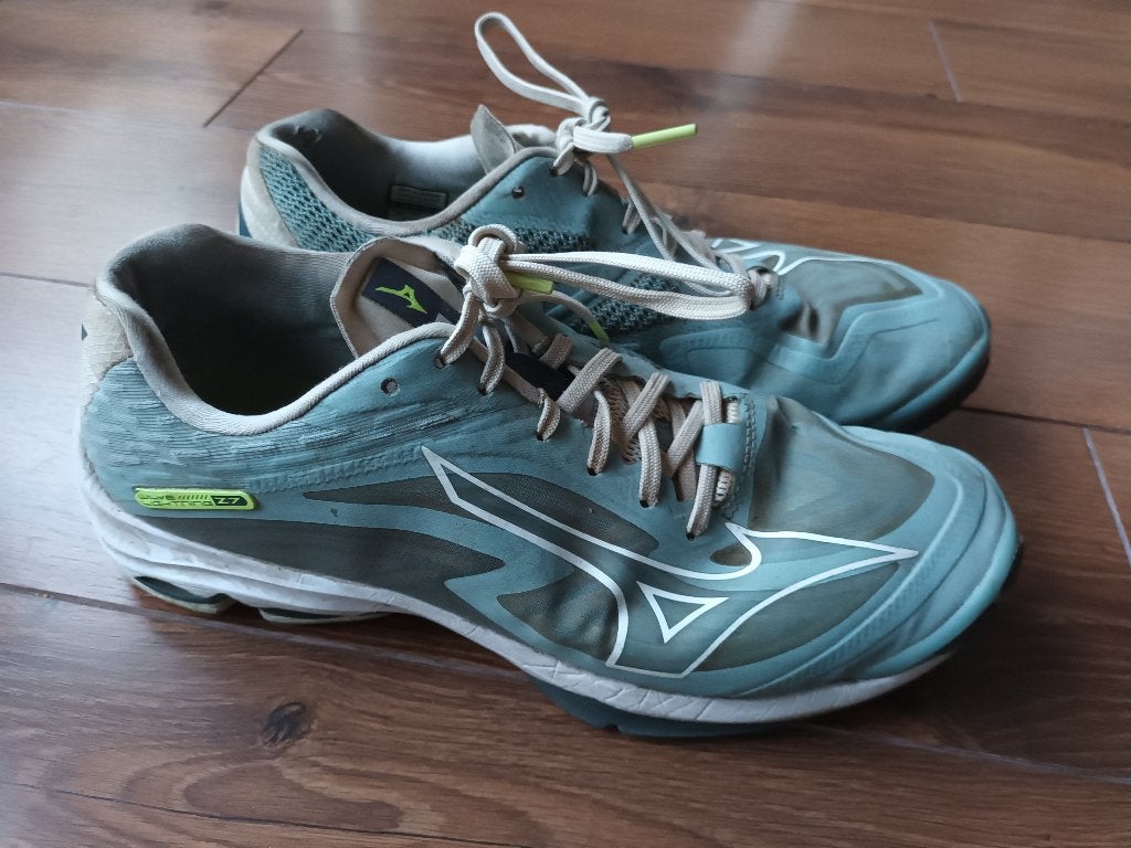 Mizuno volleybalschoenen maat 42.5 sportschoenen gymschoenen, Sport en Fitness, Volleybal, Ophalen of Verzenden, Gebruikt, Schoenen