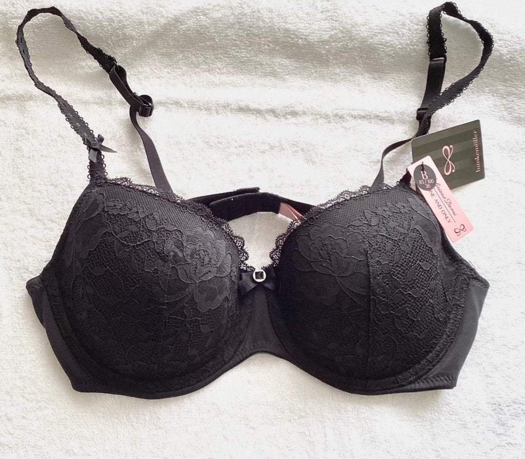 Nieuwe HUNKEMÖLLER BH 85 B Maya Kaartjes vast!, Hunkemöller, Ophalen, Zwart, BH