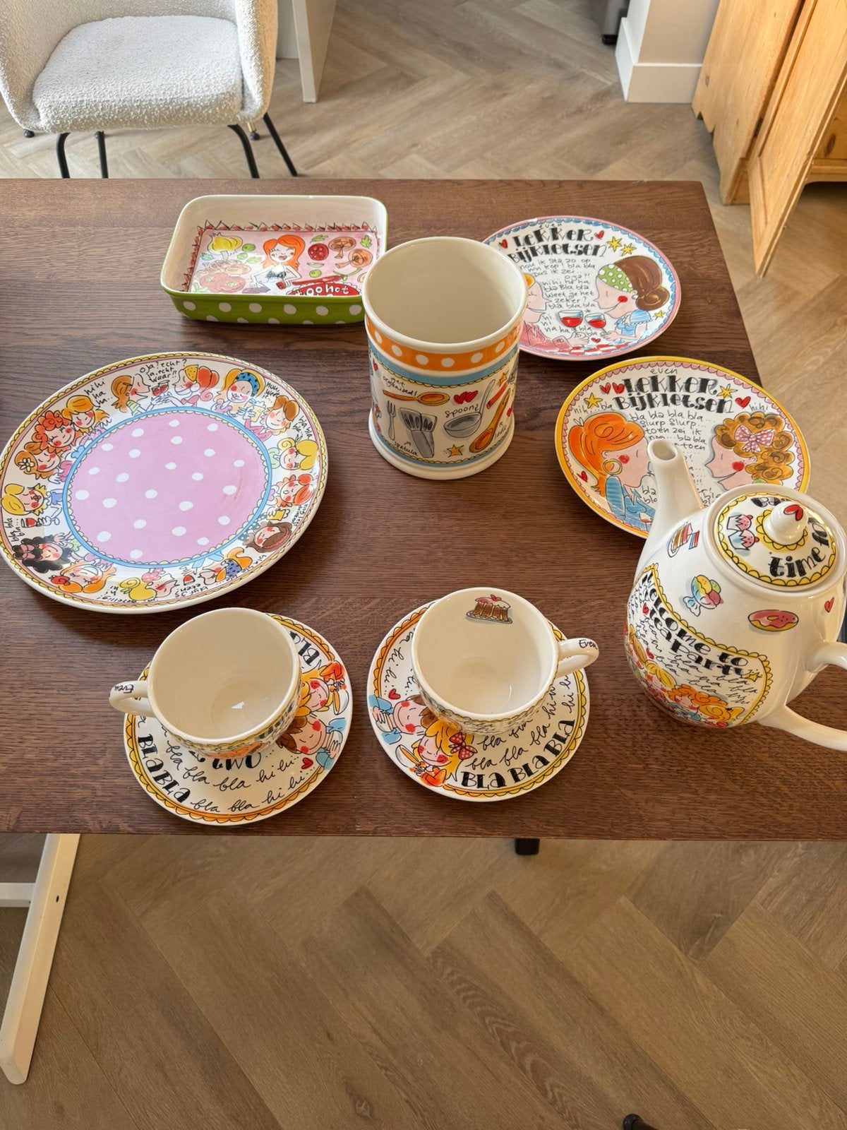 Blond servies, Antiek en Kunst, Ophalen
