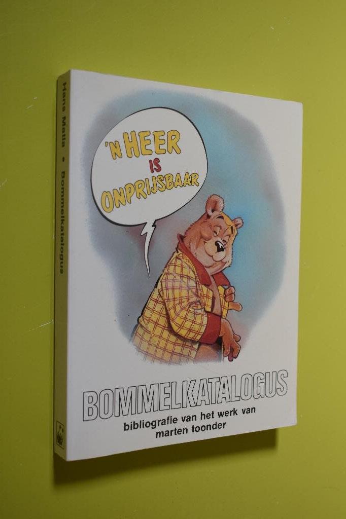 BOMMELKATALOGUS - 'n Heer in onprijsbaar- 1989, Boeken, Stripboeken, Eén stripboek, Ophalen of Verzenden, Zo goed als nieuw, Hans Matla