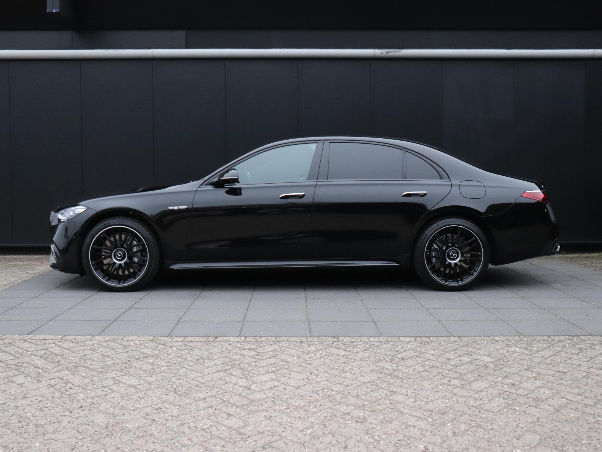 Mercedes-Benz S-klasse AMG 63 S E Performance | BURMESTER |, Auto's, Stof, Gebruikt, Zwart, Plug-in hybride
