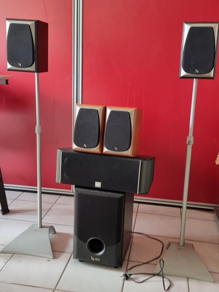 Infinity Alpha 5 Satelliet speakers met subwoofer, Ophalen, 120 watt of meer, Subwoofer, Overige merken