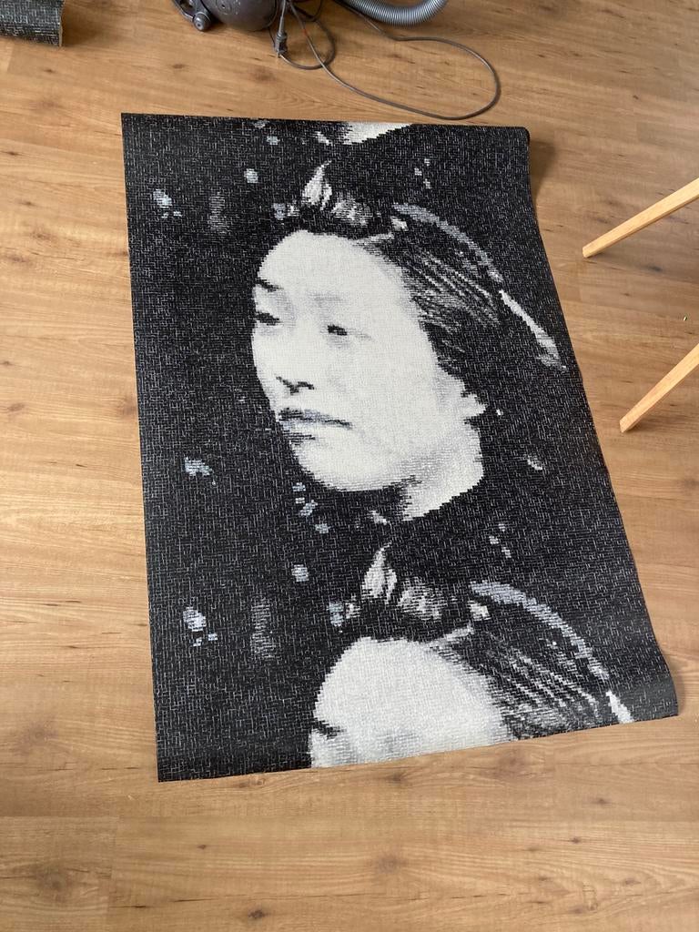 Rest Elitis behang Geisha, Ophalen of Verzenden, Minder dan 10 m², Geel