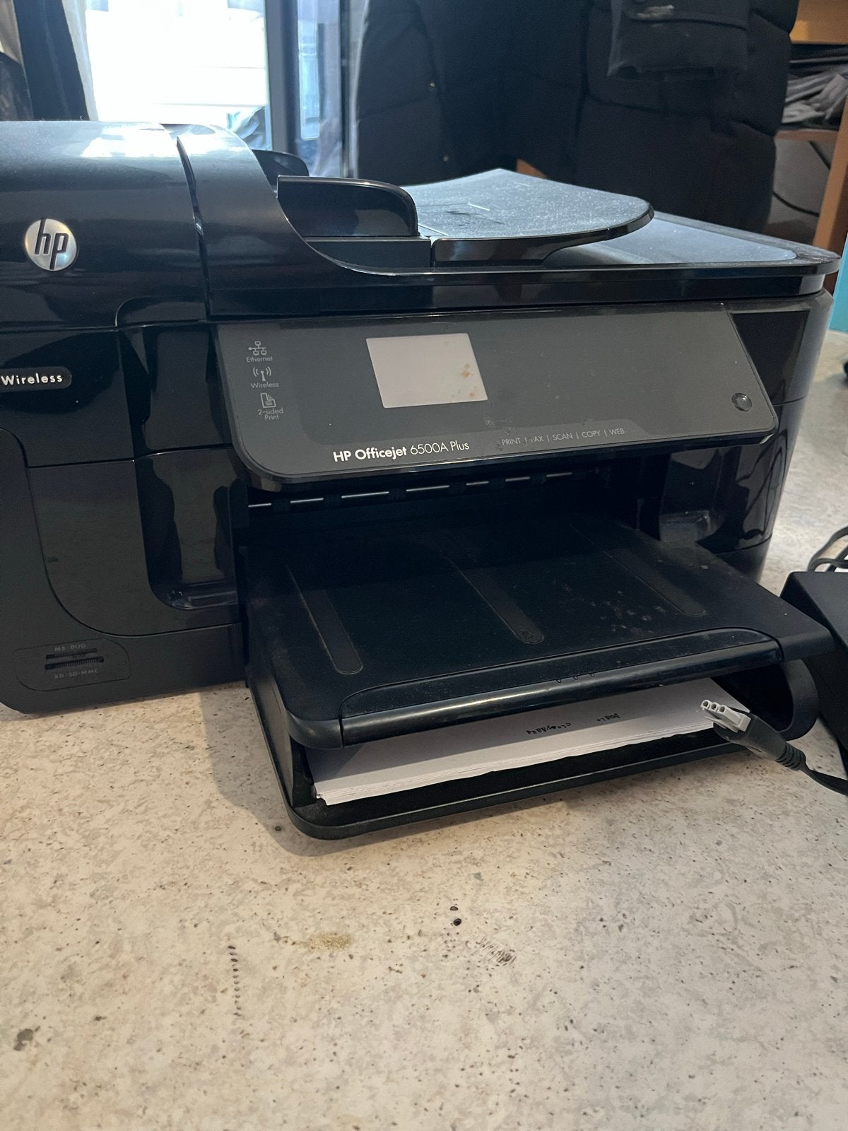 HP Officejet 6500A Plus (CN557A) All-in-One Printer, Faxen, Inkjetprinter, All-in-one, Ophalen of Verzenden