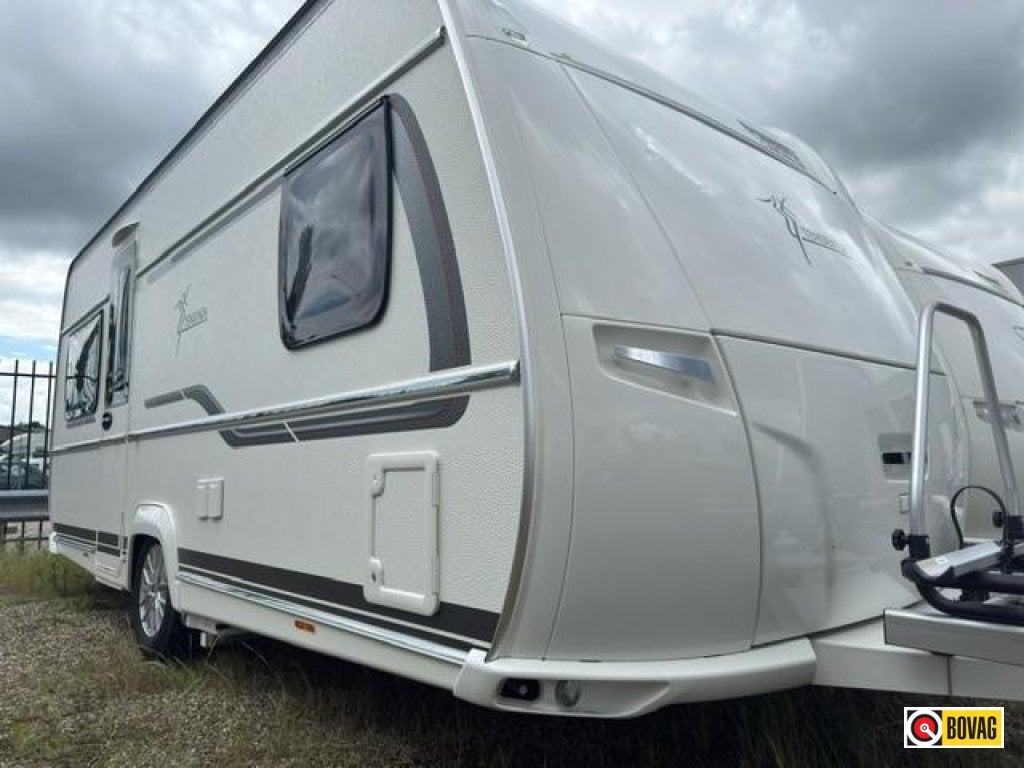 Fendt Tendenza 465 SFB mover, voortent, fietsenrek, Caravans en Kamperen, Caravans, Overige typen, Schokbreker, Rondzit, Bedrijf