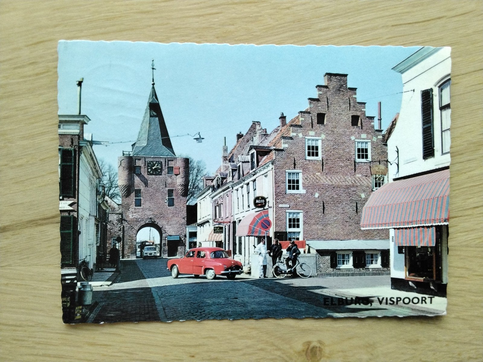 Elburg, Vispoort., Verzenden, 1960 tot 1980, Gelopen, Gelderland