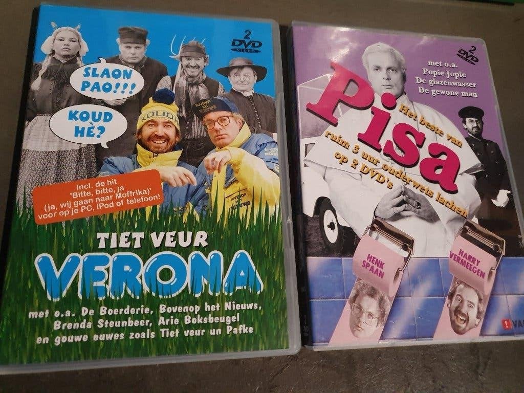 Harry Vermeegen & Henk Spaan Pisa (2dvd), Alle leeftijden, Ophalen, Zo goed als nieuw