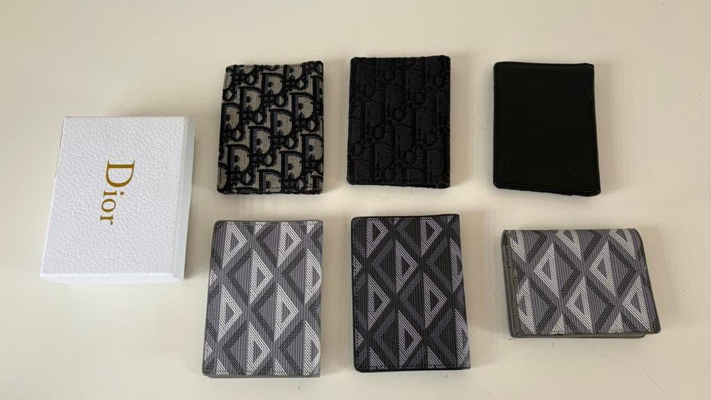 Dior Bifold Cardholder Wallet, Overige merken, Overige kleuren, Nieuw, Ophalen of Verzenden