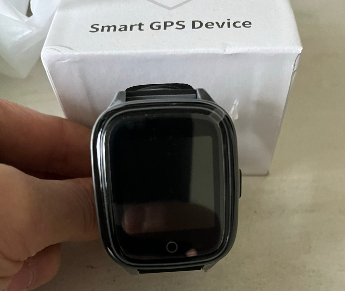 Nieuw alarm smart horloge voor ouderen, Zwart, Nieuw, Ophalen of Verzenden, Waterdicht