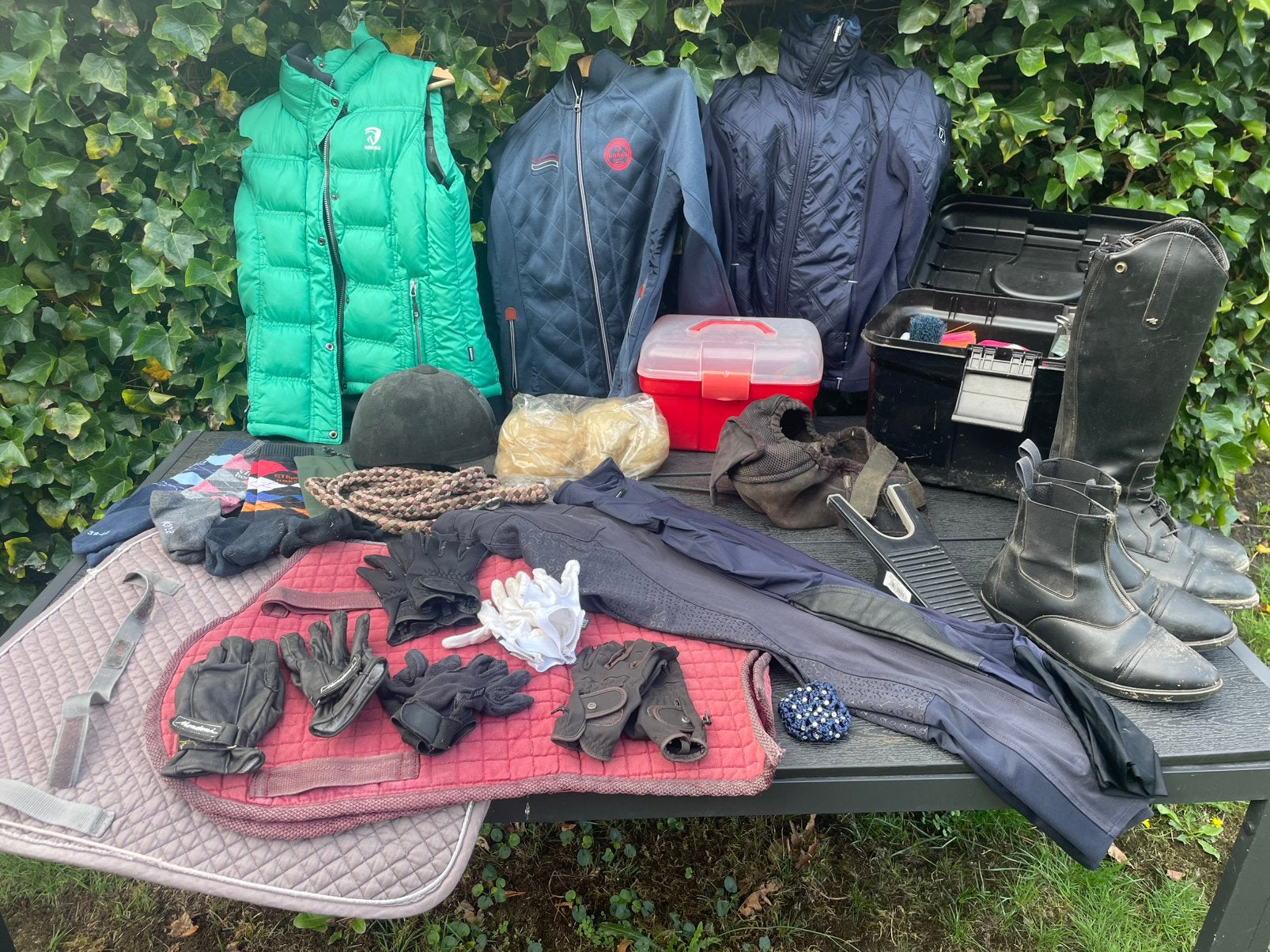 Set paardenspullen voor beginnende ruiter, Ophalen of Verzenden, Gebruikt, Dressuur