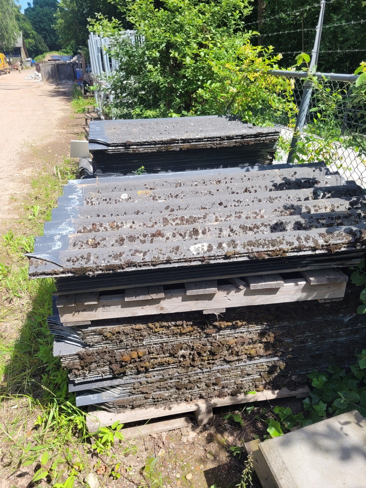Asbestvrije golfplaten, Ophalen of Verzenden, Hout
