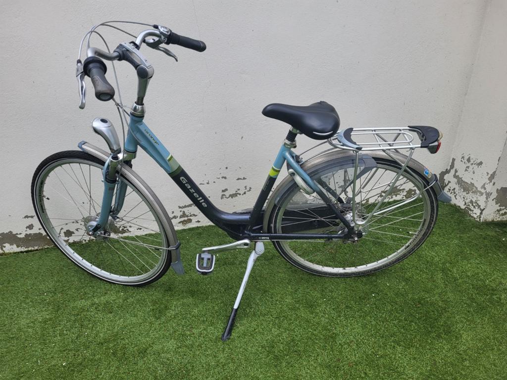 Gazelle Orange Damesfiets - Maat 53 - Voorvork- en Zadelveri, 53 tot 56 cm, Ophalen of Verzenden, Gebruikt, Gazelle