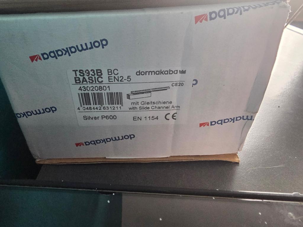 Dorma Kaba TS93B BC Basic EN2-5 Deurdranger- Nieuw, Ophalen, Nieuw, Overige materialen, Overige typen