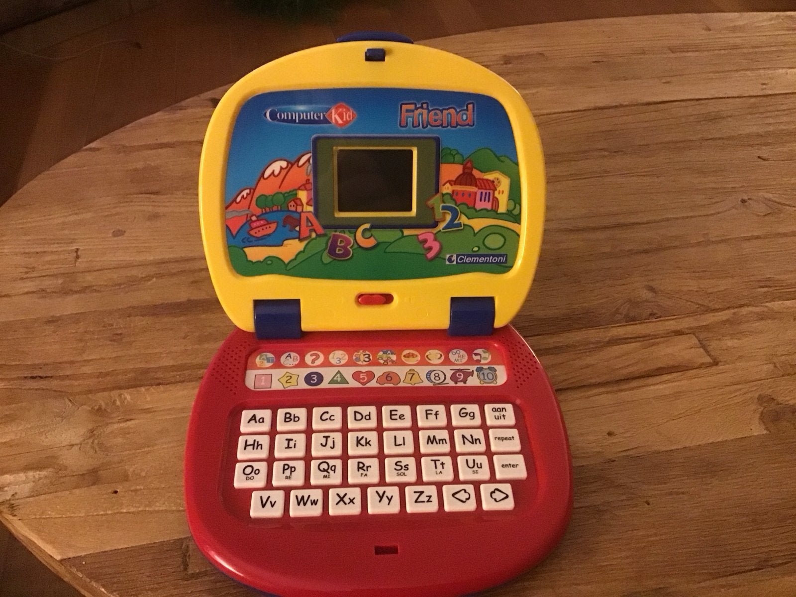 Clementoni Computer Kid Friend Educatieve Laptop, Ophalen of Verzenden, Zo goed als nieuw, Taal en Lezen