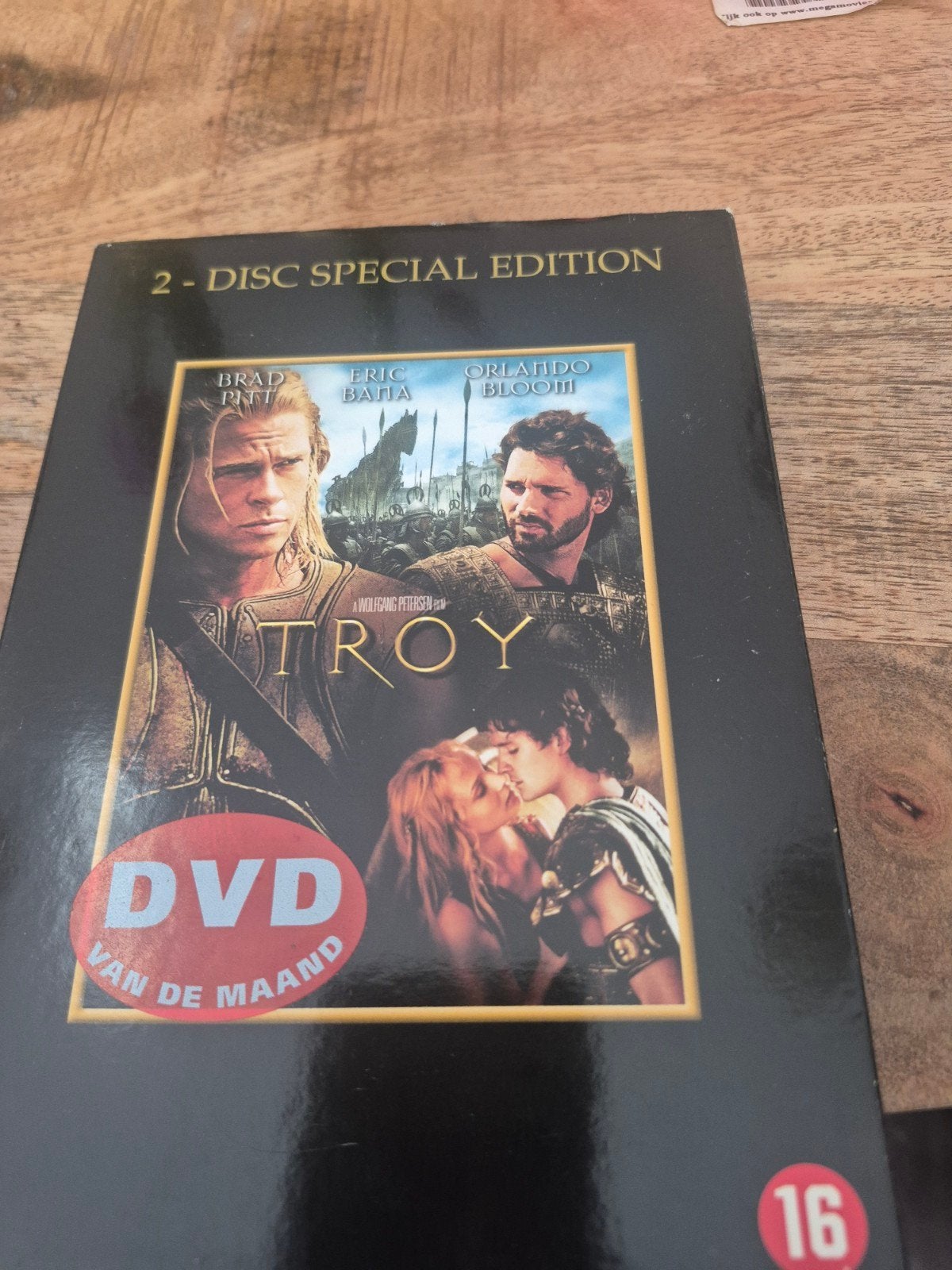 Troy - 2 Disc Special Edition DVD (Brad Pitt), Extra's, Vanaf 16 jaar, Nederlands, Ophalen of Verzenden