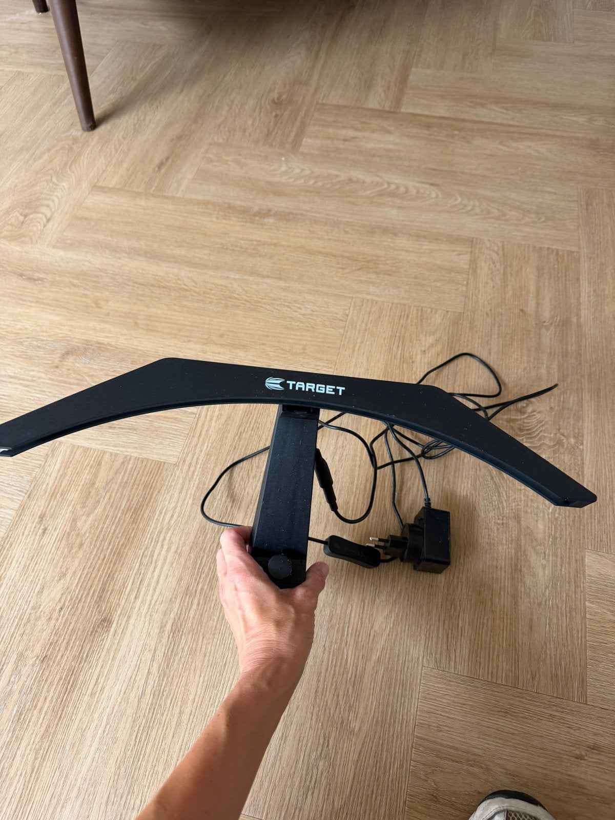 Target Arc Dartbord Verlichting LED, Sport en Fitness, Darts, Ophalen, Zo goed als nieuw, Overige typen