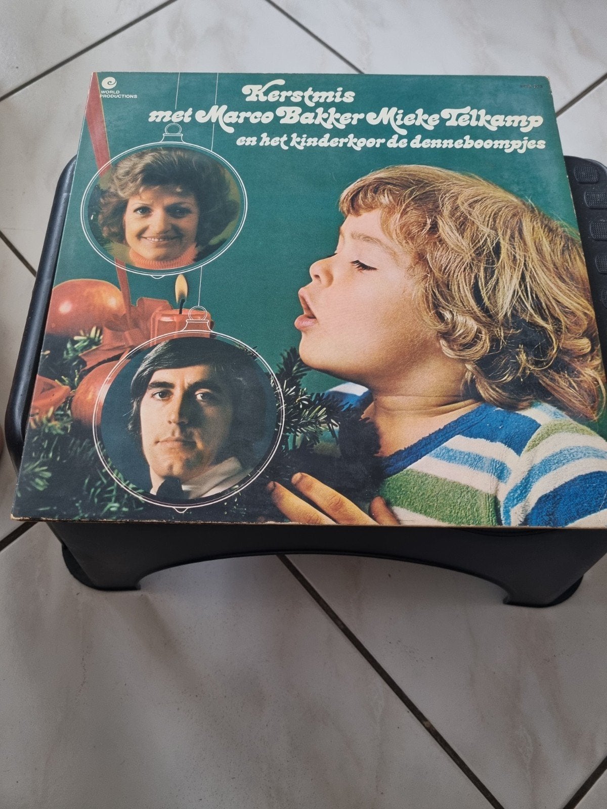 Kerstmis met Marco Bakker Mieke Telkamp LP, Ophalen of Verzenden, Gebruikt, Kerst, Album