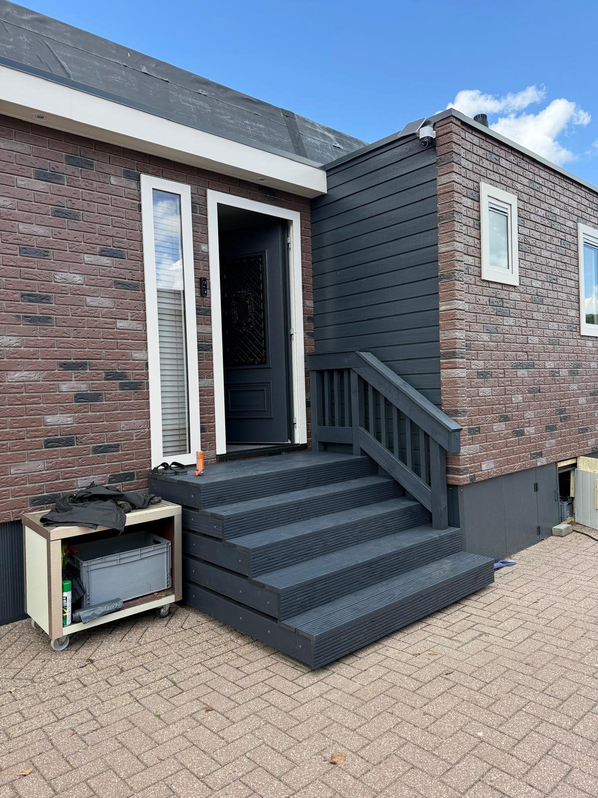 Prachtige Douglashouten chalet opstap, tinyhouse, caravan,, Ophalen of Verzenden