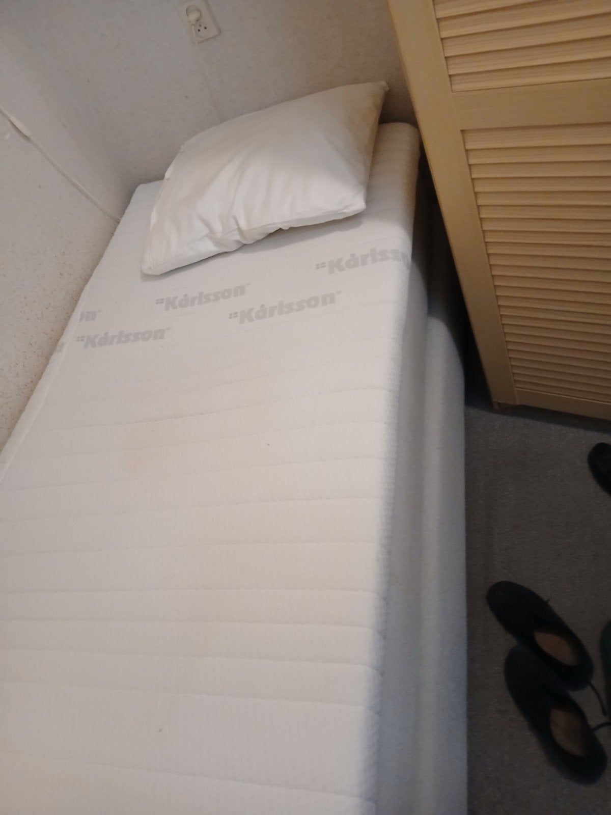 Bed, Ophalen, Zo goed als nieuw, Eenpersoons, 90 cm