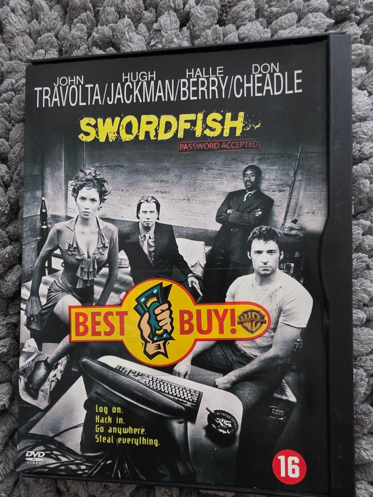 Swordfish DVD - Actiethriller met John Travolta, Bonusmateriaal, Vanaf 16 jaar, Nederlands, Actiethriller