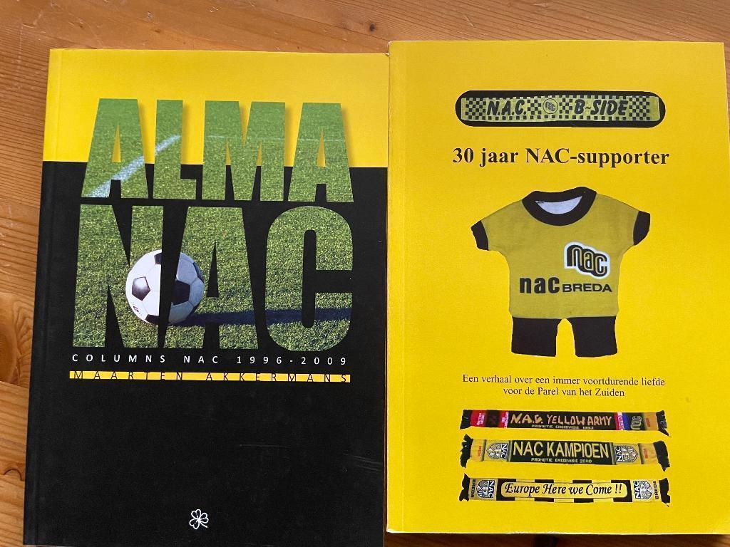 NAC Breda boeken, Verzamelen, Ophalen of Verzenden, Zo goed als nieuw, NAC Breda, Boek of Tijdschrift