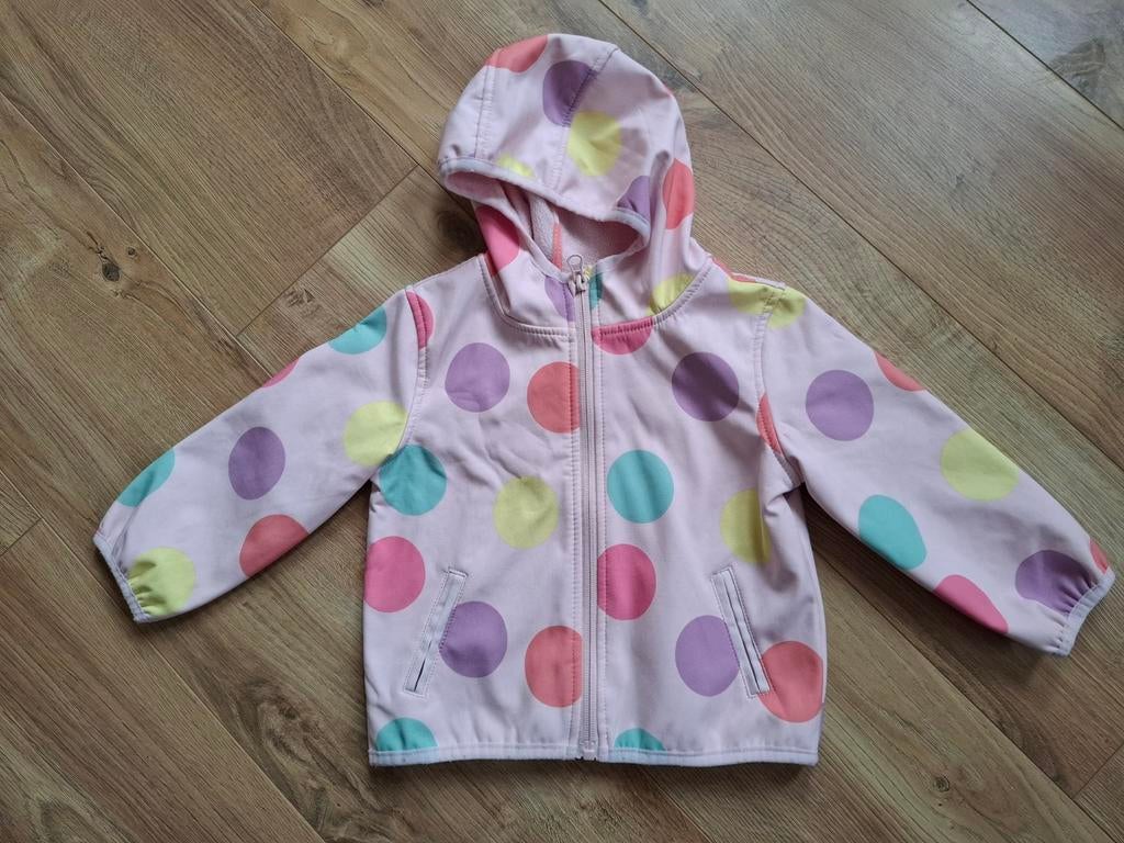 Vrolijk softshell jasje maat 86, Kinderen en Baby's, Gebruikt, Meisje, Ophalen of Verzenden, Ergee