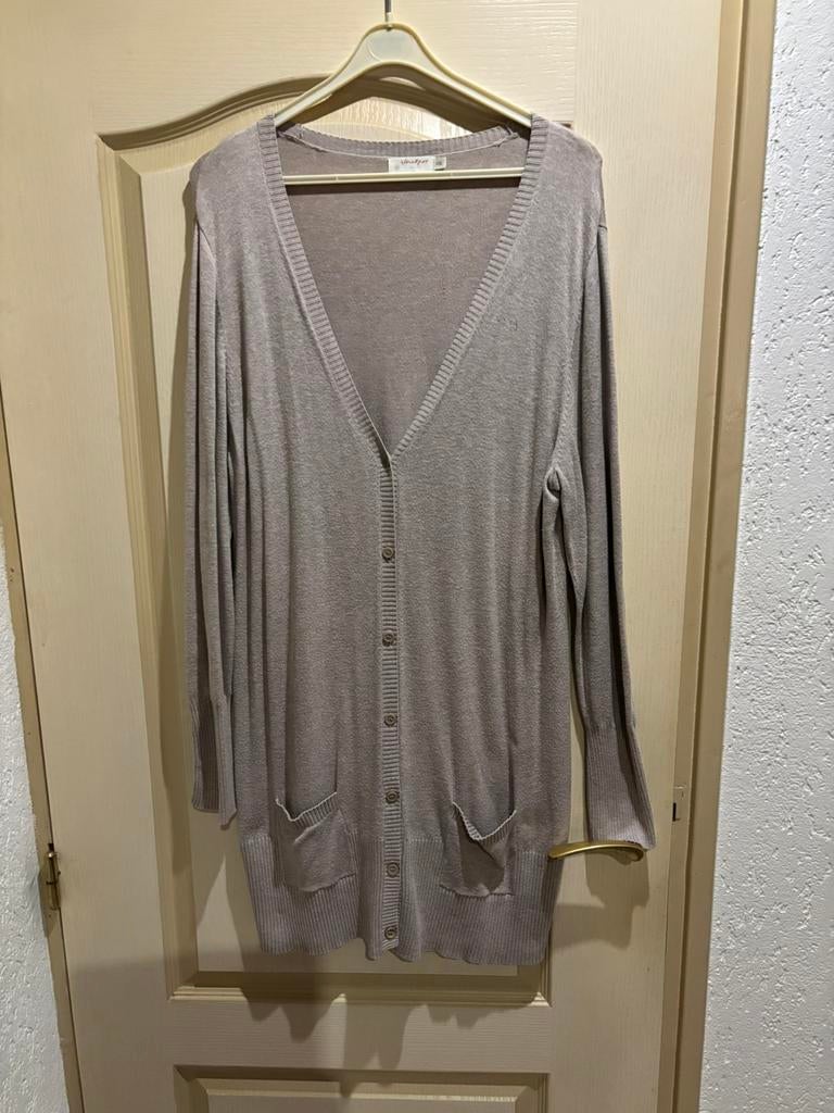 Mooi beige vest van Jackpot in maat XXL met twee zakjes, Ophalen of Verzenden, Zo goed als nieuw, Maat 46/48 (XL) of groter, Beige