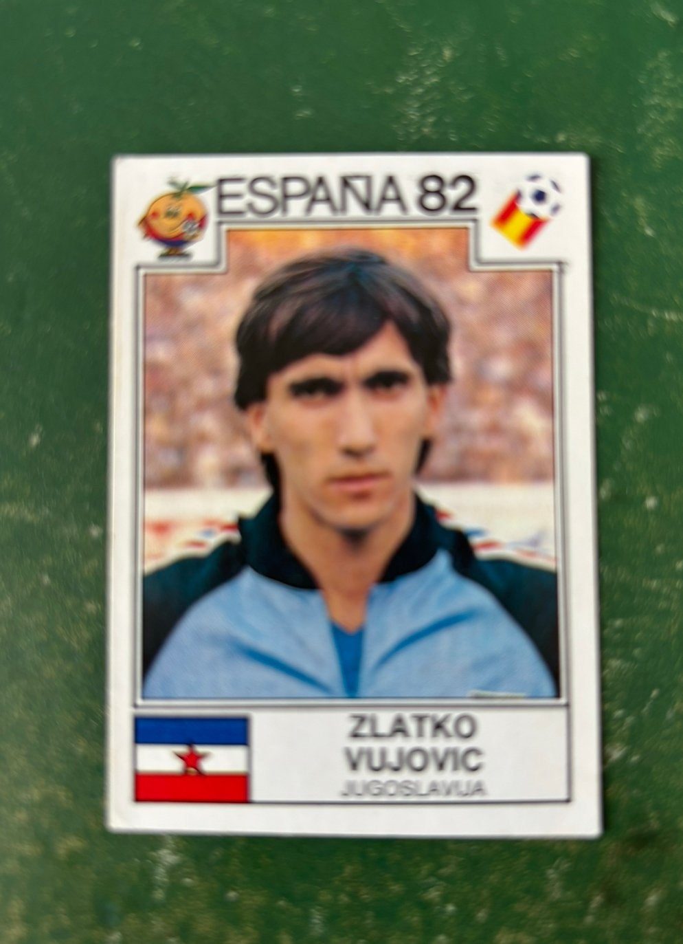 Panini plaatje Zlatko Vujovic Joegoslavie WK 82, Ophalen of Verzenden