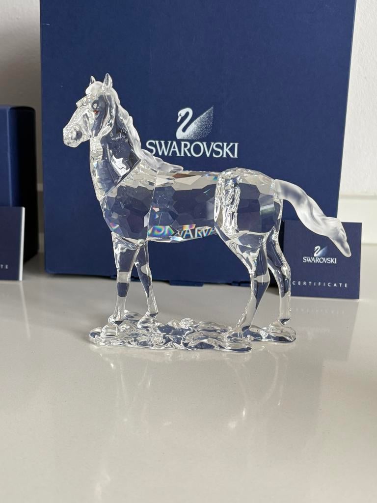 Swarovski paard, Verzamelen, Ophalen of Verzenden, Zo goed als nieuw, Figuurtje