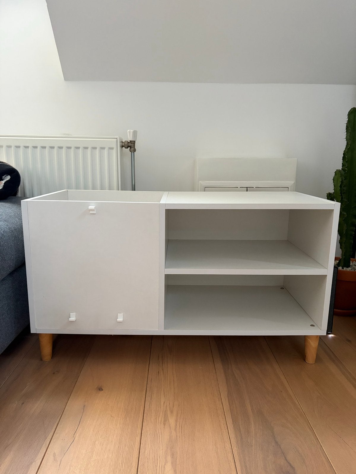 Witte LP-kast, Ophalen, Zo goed als nieuw