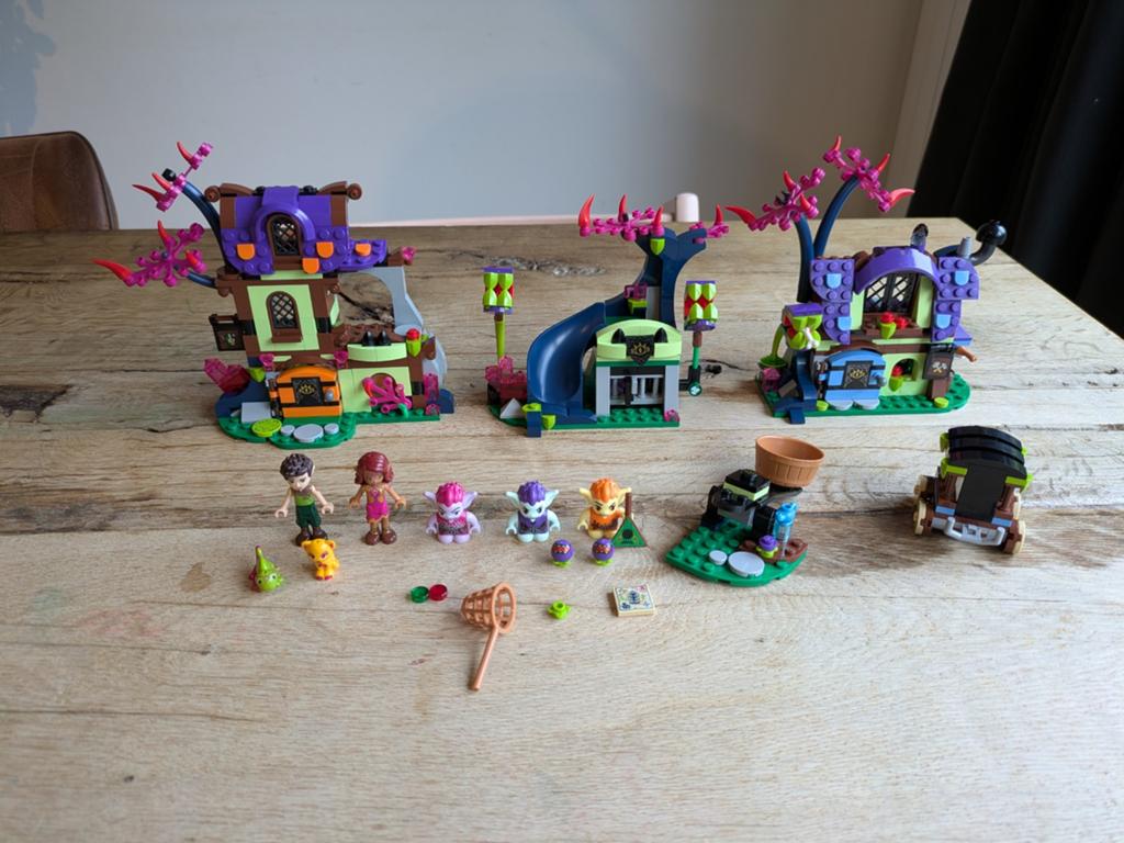 LEGO Elves 41185 Magische redding uit het Goblin-dorp, Inclusief minifiguren, Gebruikt, Overige thema's, Lego