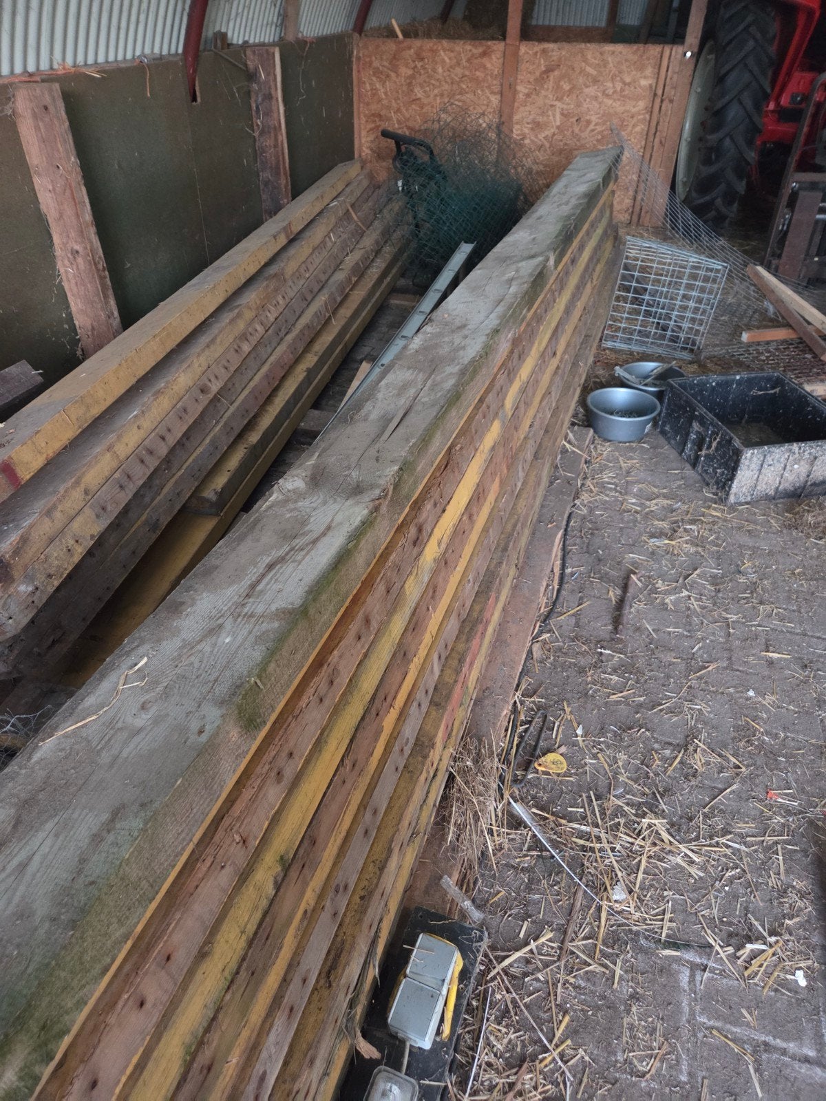 Partij balken gebruikt, Ophalen, 250 cm of meer, Balken