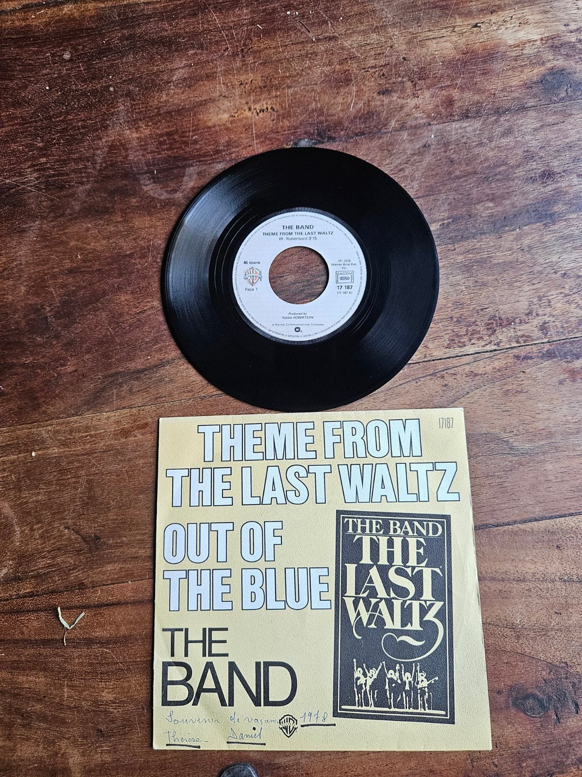 The Band   Theme From The Last Waltz, Ophalen of Verzenden, Gebruikt