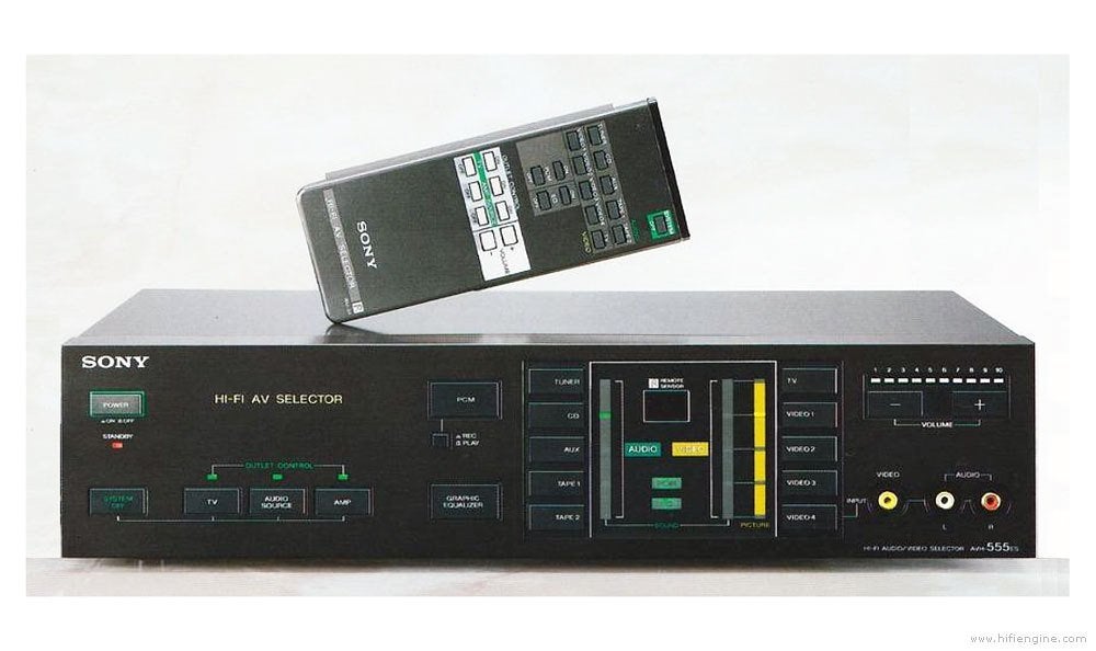 SONY AVH 55ES Hifi audio video selector, Ophalen of Verzenden, Zo goed als nieuw, Audio