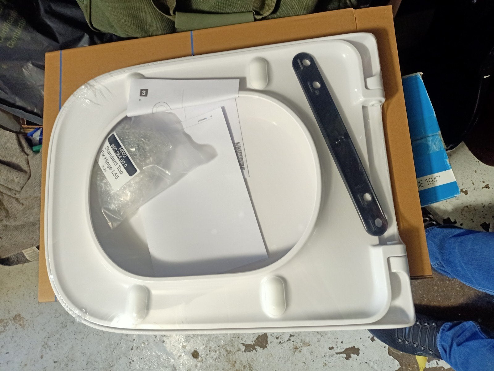 Nieuwe Geberit WC bril, Ophalen of Verzenden, Nieuw, Toilet