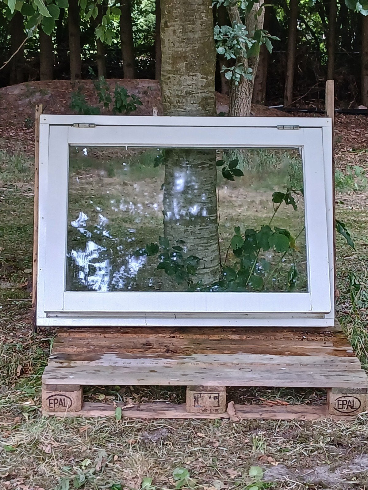 HR++ Isolerend Uitklapraam met Kozijn - Semcoglas, Doe-het-zelf en Verbouw, Ophalen, Gevelraam of Ruit, 80 tot 120 cm, 80 tot 120 cm