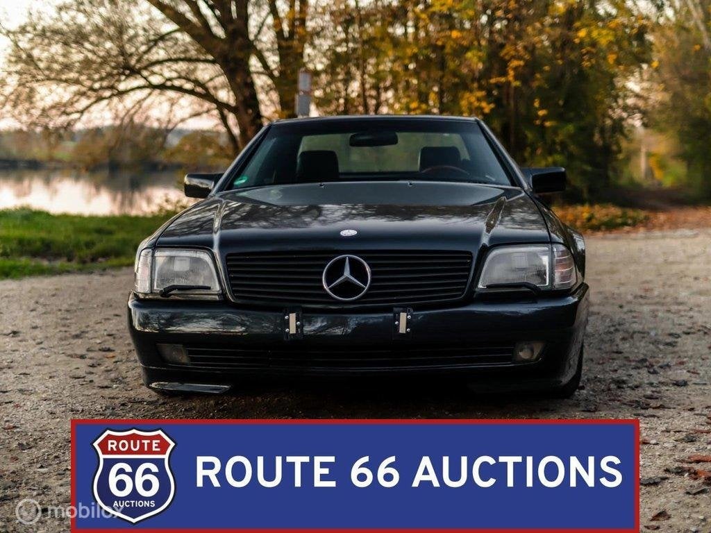 Mercedes-Benz 300 SL | 1993 | Route 66 Auctions, Auto's, Oldtimers, Overige carrosserieën, Zwart, Mercedes-Benz, Bedrijf