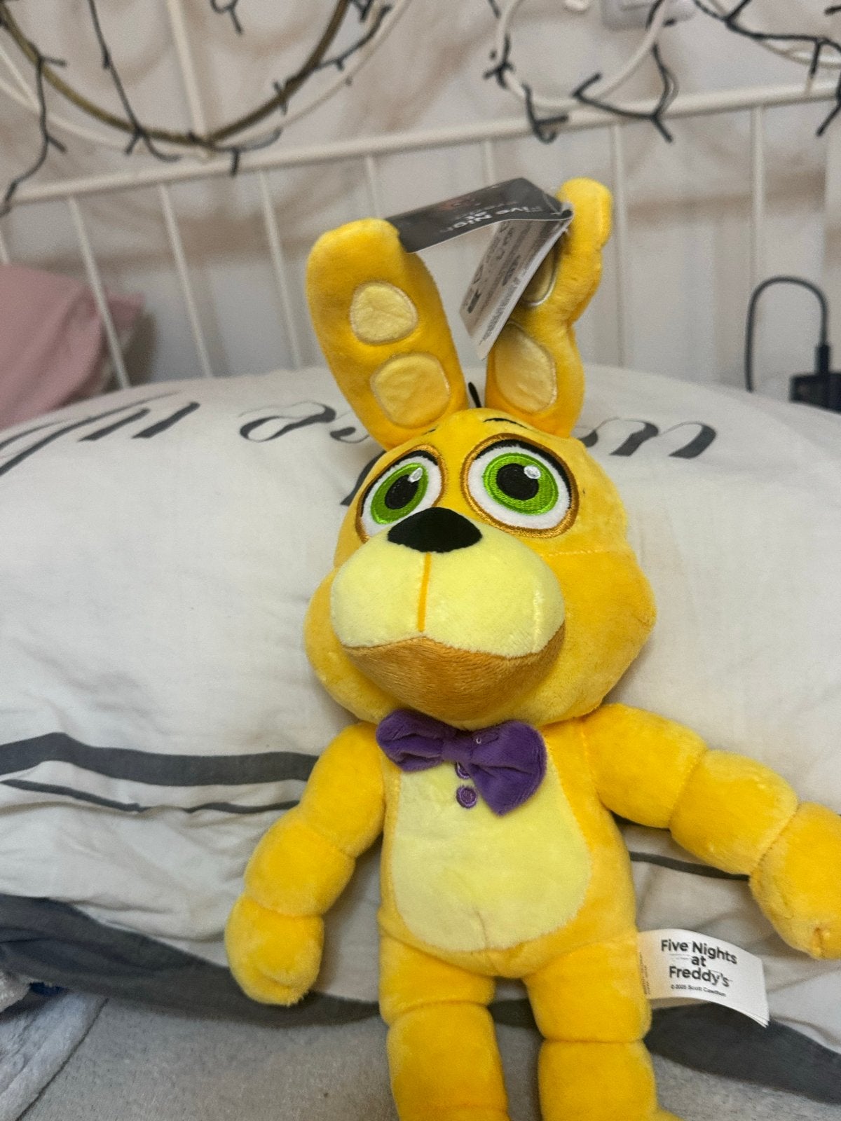 Five Nights at Freddy's Gele Konijn Knuffel, Ophalen of Verzenden, Met label, Geel, Overige karakters