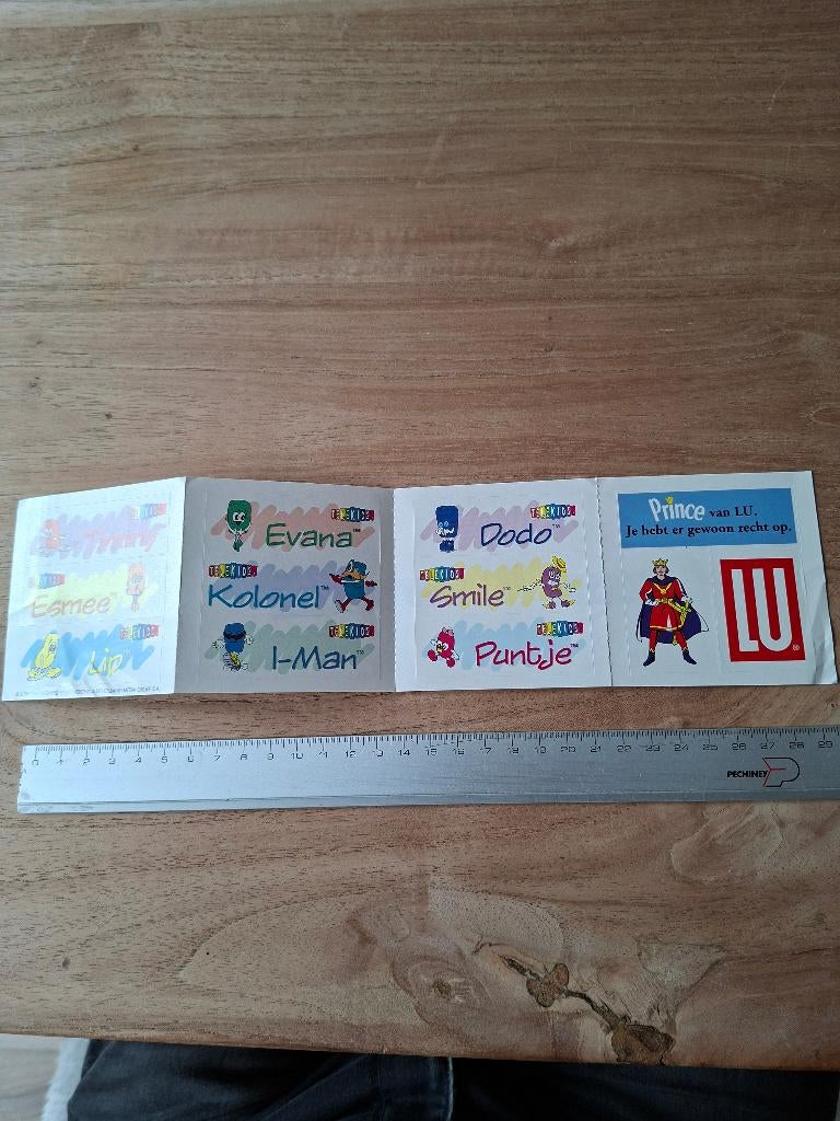 Sticker boekje Lu, Ophalen of Verzenden, Zo goed als nieuw, Merk