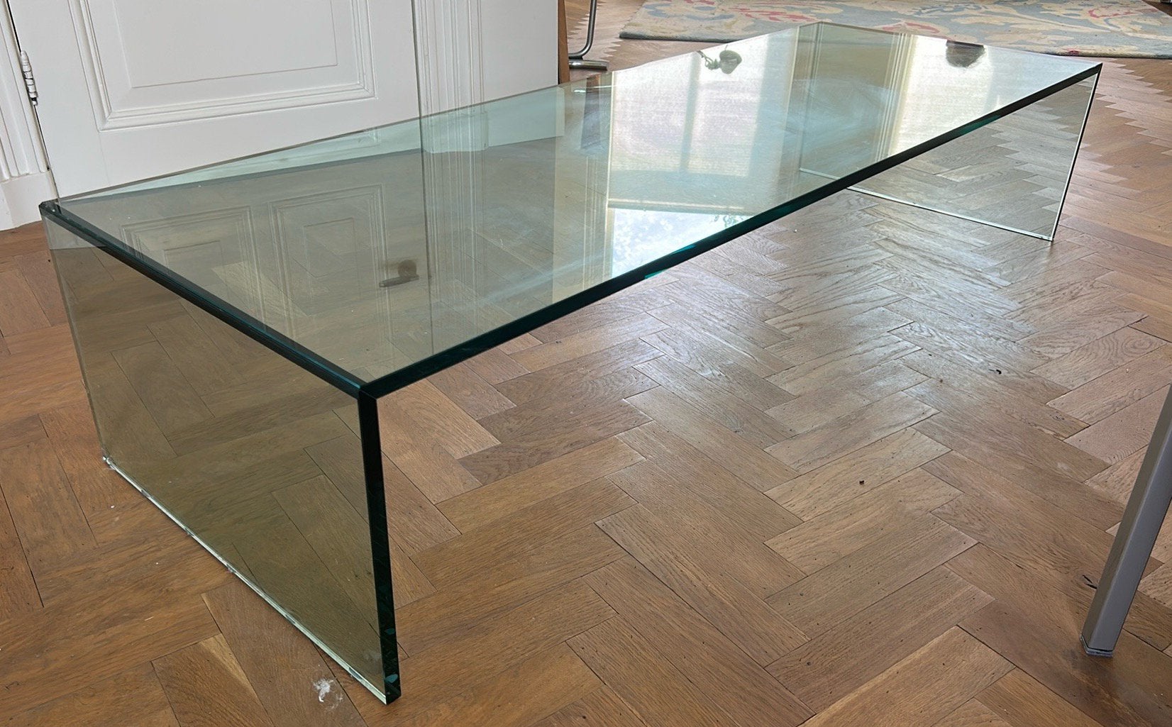 Metaform salontafel 170 x 50 in prijs verlaagd, Ophalen, Zo goed als nieuw, Rechthoekig, 50 tot 100 cm