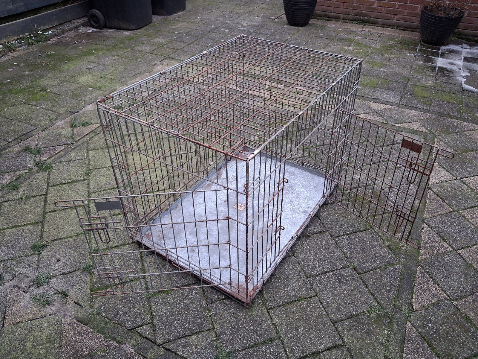 Hondenbench, Dieren en Toebehoren, Ophalen, Gebruikt