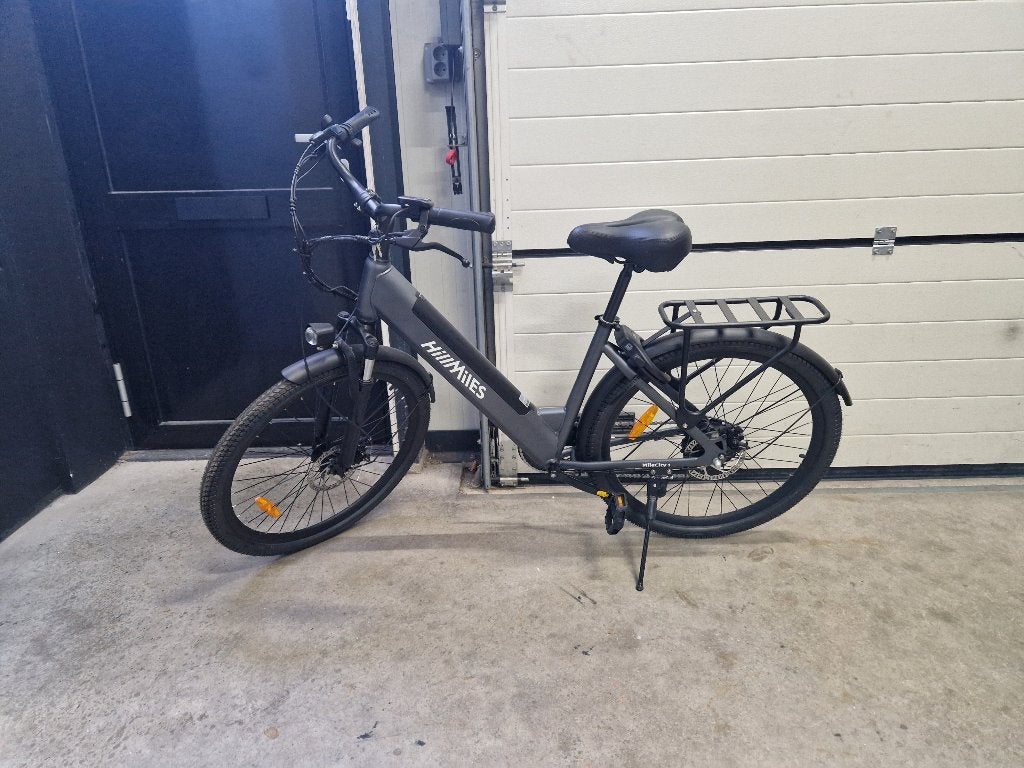 Elektrische Fiets -  Actieradius 80km - 26 Inch - Grijs, Nieuw, Minder dan 47 cm, Nobelstraat 15BU, 50 km per accu of meer