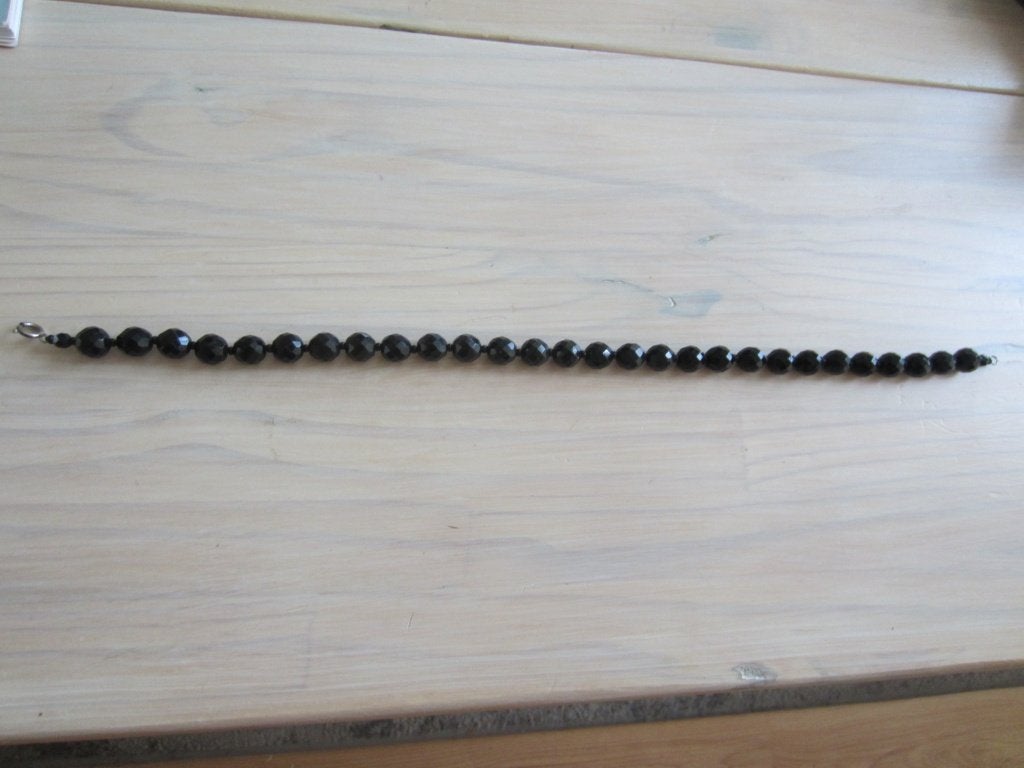 gitten halsketting, antiek, Ophalen of Verzenden, Overige materialen, Ketting