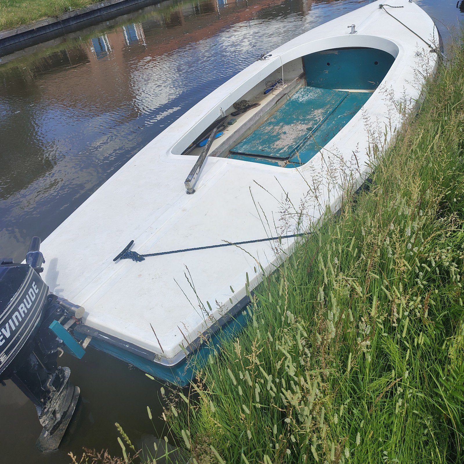 Roeiboot zonder motor en zeil, Watersport en Boten, Bootonderdelen, Ophalen, Gebruikt, Overige typen, Motorboot
